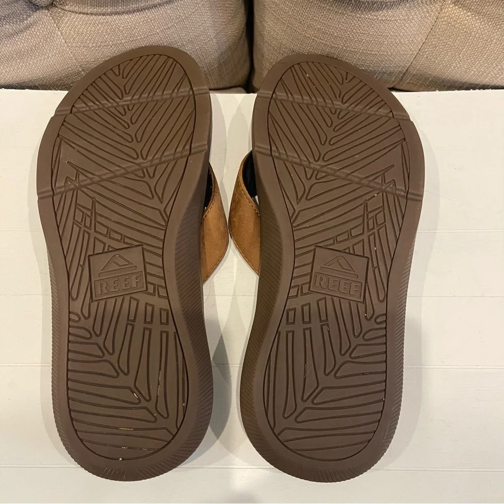Reef Mens 9 Santa Ann Summer Beach Holiday Sandals Flip Flops